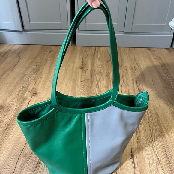 Coach Alice hobo bag in green and grey Never used - Picture 4 of 4